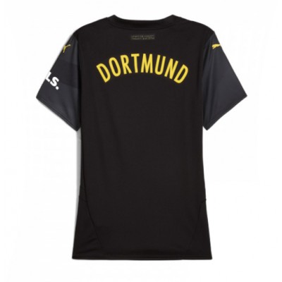 Ženski Nogometni dresi Borussia Dortmund Gostujoči 2024-25 Kratek Rokav Ženski Nogometni dresi Borussia Dortmund Gostujoči 2024-25 Kratek Rokav
